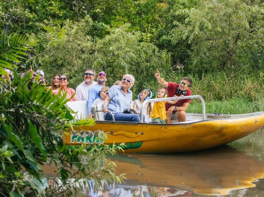 Homestead: Everglades Alligator Farm Entry and Airboat Ride - Feeding demonstrations and alligator handling
