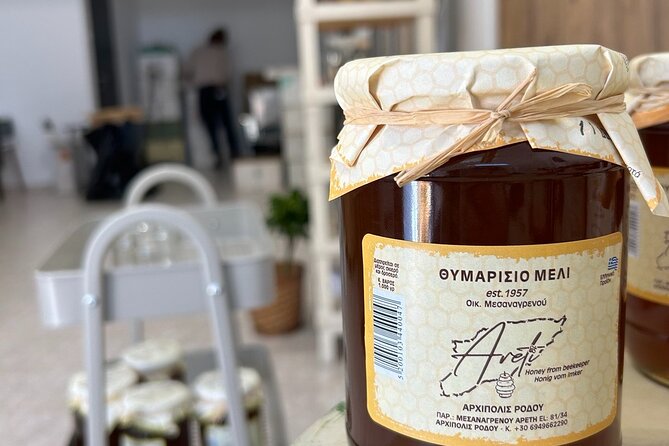 Honey production &Tasting experience " Areti Honey " - Learning how Rhodes honey changes by flower