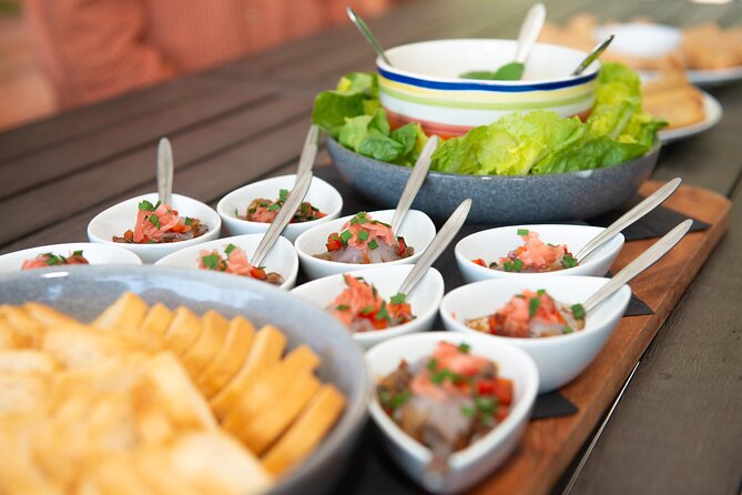 Hook-a-Barra Gourmet Farm Tour - The viewing tanks and the value of a small group