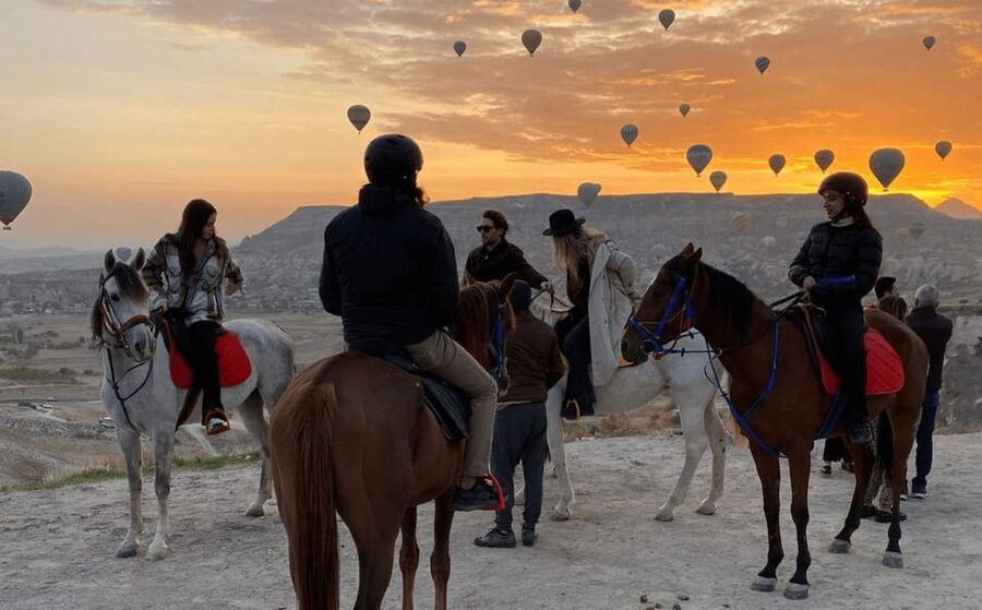 Horse Riding Cappadocia- Cappadocia Horse Farm - Red Valley brings the strongest colors