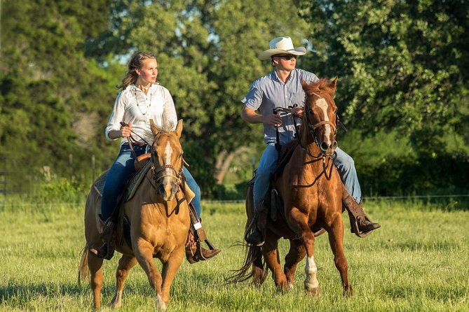 Horseback Riding on Scenic Texas Ranch near Waco - Starting with four basic horse commands