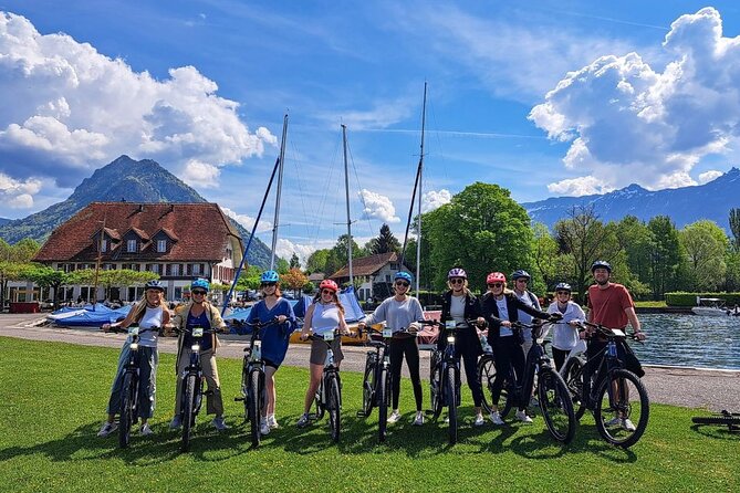 Interlaken 3-Hour Guided E-Bike Tour with a Farm and Ancient Villages Visit - Rolling out through Interlaken and along the Aare