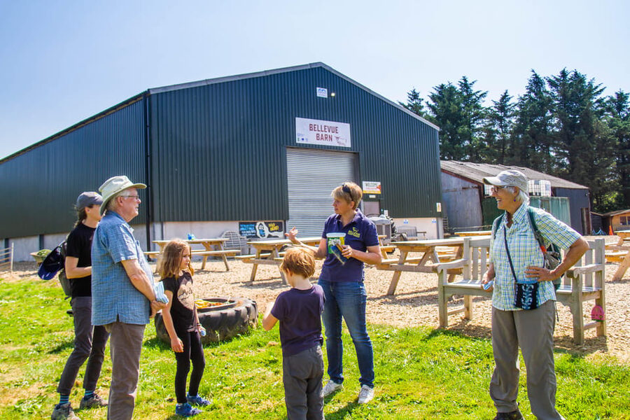 Isle of Arran: Exclusive Private Farm Tour with the Farmer - Arriving at Bellevue Farm on the A841