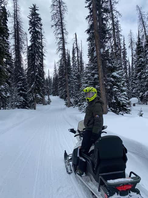Jackson Hole: Snowmobile Tour in Bridger-Teton - Lunch at Turpin Meadow Ranch