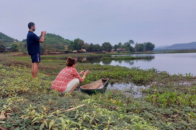 Kampot Tuktu tour: Pepper farm, Salt field & Secret lake - A limestone cave photo stop