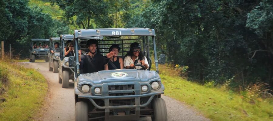 Kaneohe: Kualoa Ranch Guided UTV Tour - Driving into Kaʻaʻawa Valley