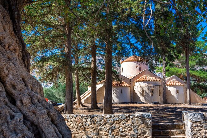 Knossos, Lasithi, Zeus Cave & Olive Mill Farm Combo Tour - Krasi offers a short look at village life