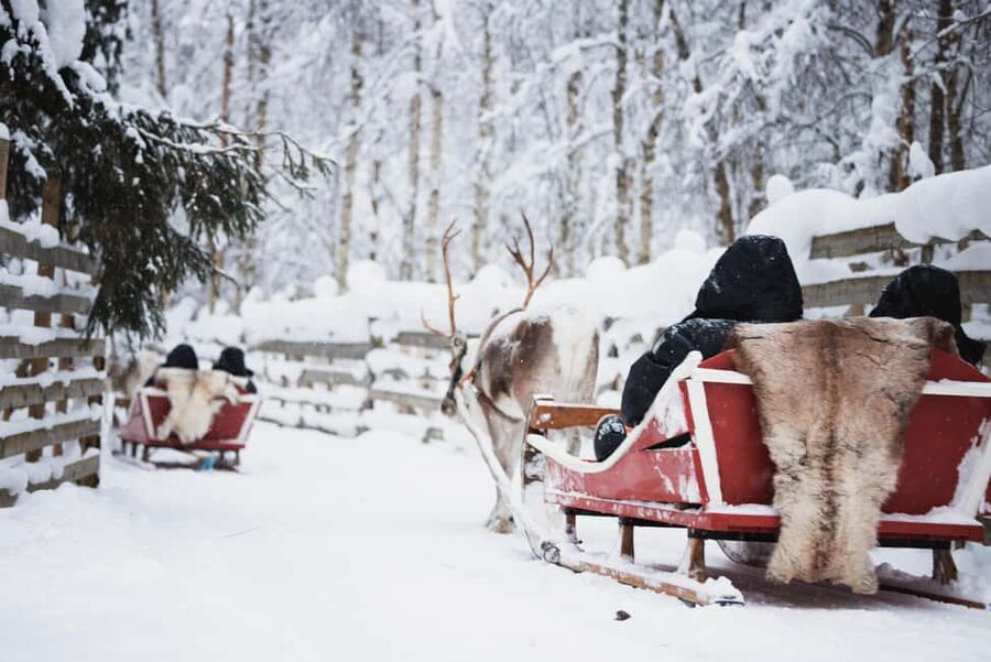 Levi: Husky and Reindeer Farm Tour with Sled Ride - Getting from Levi to the farm