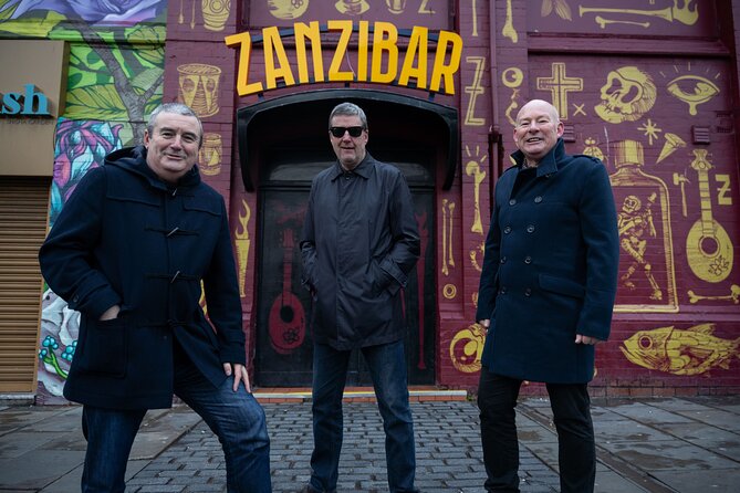Liverpool Music Icons Tour led by a member of 90s band The Farm - Mathew Street and the complimentary drink