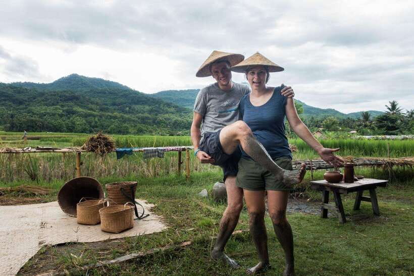 Living Land Farm Rice Experience - Getting to the farm from Luang Prabang