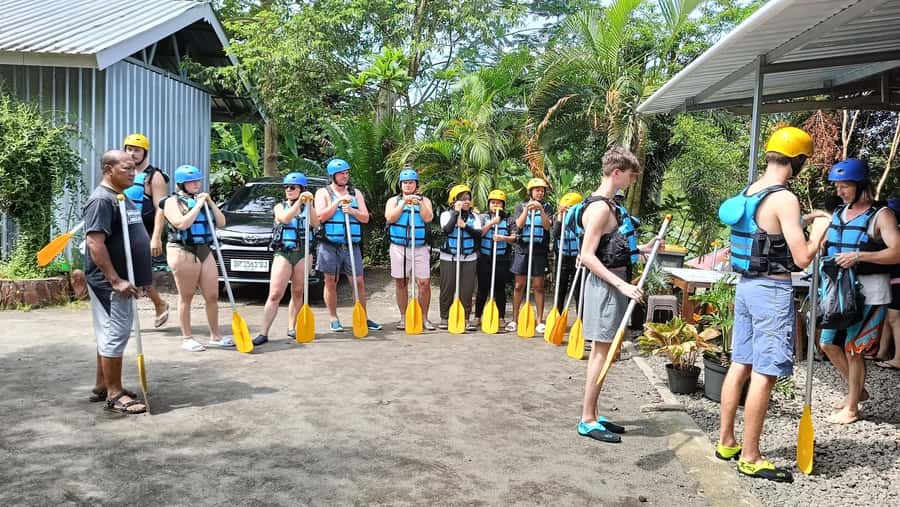 Lombok: White Water Rafting, Rice Terrace & Waterfall Tour - Benang Kelambu and its curtain of water
