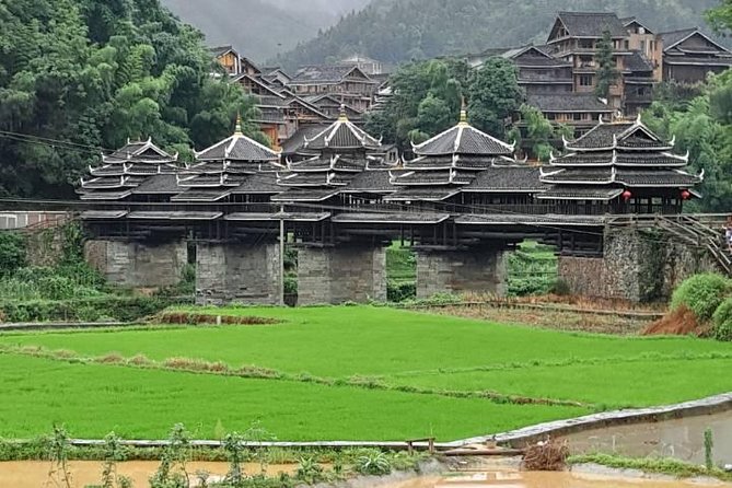 Longji Rice Terraces & Sanjiang Chengyang Dong village Private Day Tour - Chengyang Wind and Rain Bridge