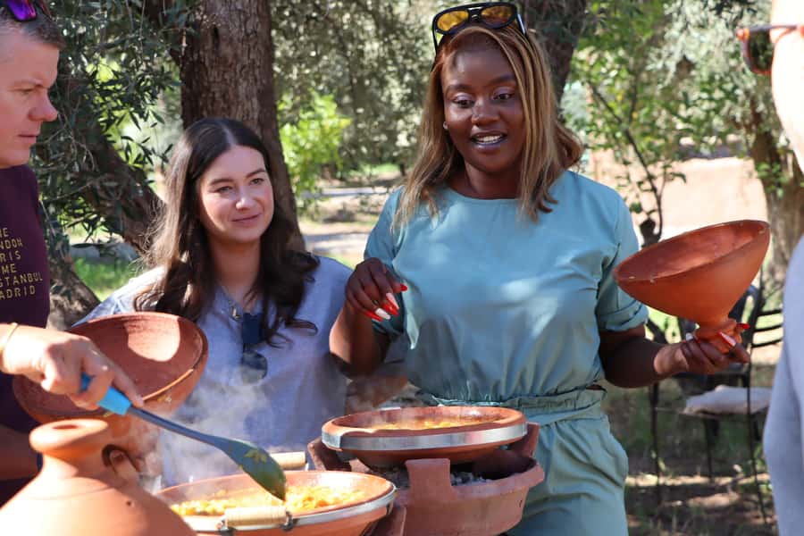 Marrakech: Authentic Moroccan Cooking Class in a Farm - Leaving Marrakech for a farmhouse kitchen