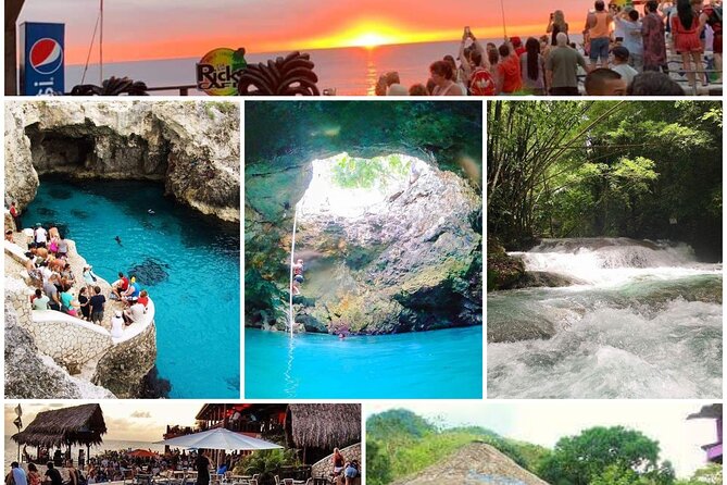 Mayfield Falls, Blue Hole & Rick's Café Tours/Weed Farm option - Booking, weather, and cancellation details