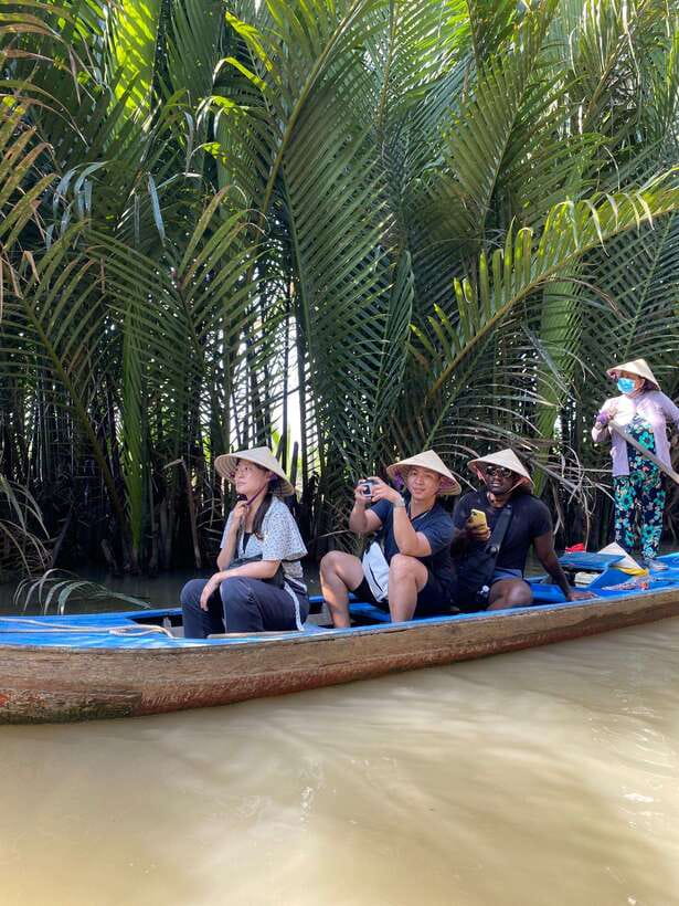Mekong Delta Day Trip: Explore Cycling & Cook Classes Farm - Cooking spring rolls and Vietnamese pancakes
