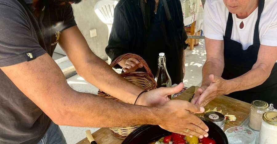 Melanes: Naxos Perivoli Farm & Cooking Class with Wood Fire - Key points at a glance