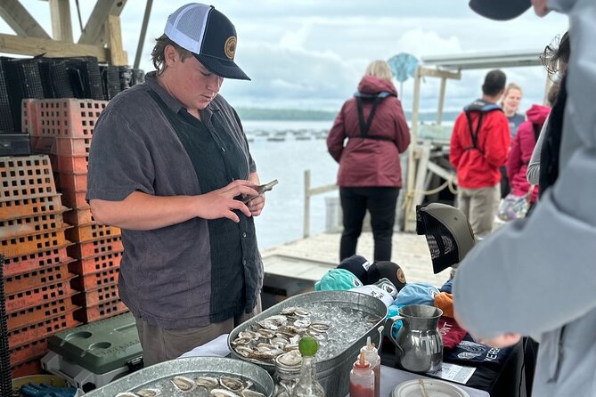 Mere Point Oyster Farm Tour - From Portland’s Thames Street to the open bay