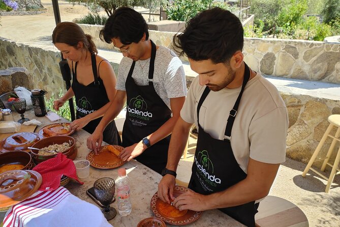 Mexican Cooking Class at Hacienda Eco-Domes | Valle de Guadalupe - Making tortillas with traditional Mexican techniques