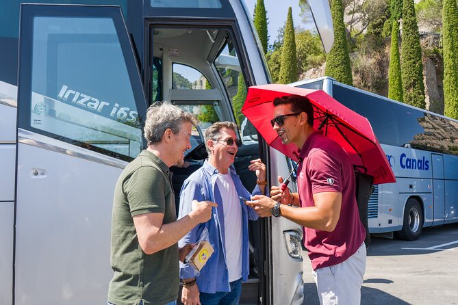 Montserrat Full Day Tour with Farmhouse Lunch and Winery Visit - The cogwheel train down the mountain