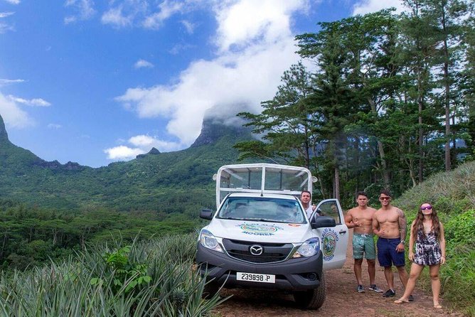 Moorea 4WD Tour Inc. Belvedere, Pineapple Farm, Magic Mountain... - Belvedere Lookout puts Cook’s Bay and Opunohu Bay in context
