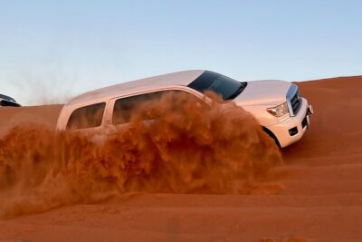 “Morning Desert Safari with Camel Farm visits & Arabic Treats”