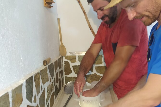 Naxos Farm Experience and cheese making - Meeting goats, sheep, pigs, and chickens