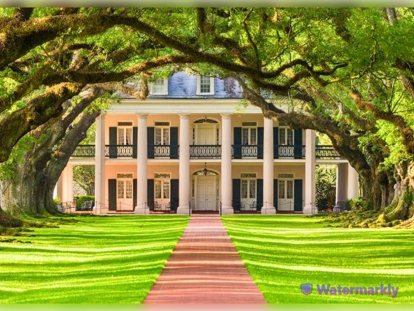 New Orleans: Oak Alley Plantation and Katrina City Tour - Inside the Greek Revival house