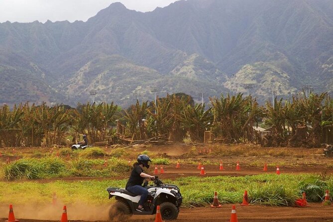 Oahu Beachfront ATV Adventure and Farm Tour - Dust, mud, helmets, and what to wear