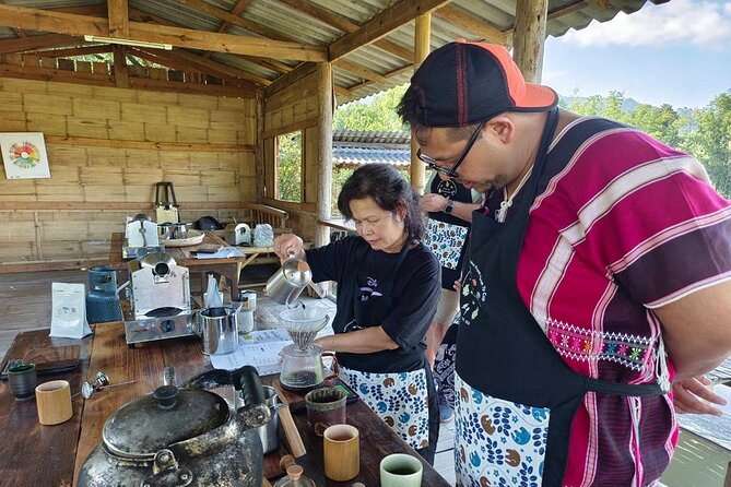 Off the Map Chiang Mai Jungle Coffee Trek Roast and Brew - A vegetarian lunch made from village produce