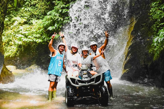 OFFICIAL ATV KUBER - Tunnel, Waterfall, Rice Field, River, Jungle - Starting with the ATV and safety gear