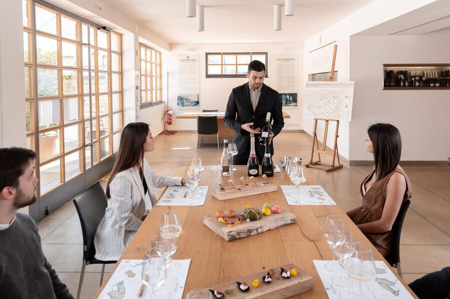 PARCO DELLA FILANDETTA WINE & ART FARM : ART&NATURE TOUR - What the four-wine tasting tells you