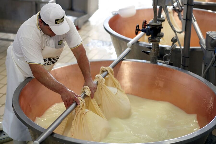 Parma: Parmigiano Reggiano Farm Tour & Tasting with Transfer - Meeting the van at Parma station