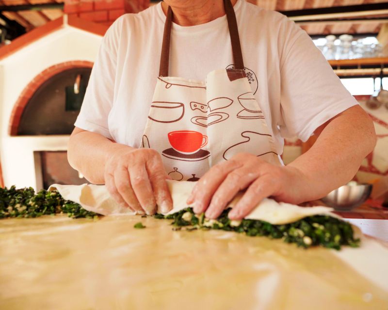 Phyllo Pie Baking Class @ Lefkada Micro Farm - Starting with Greek dough, not supermarket pastry