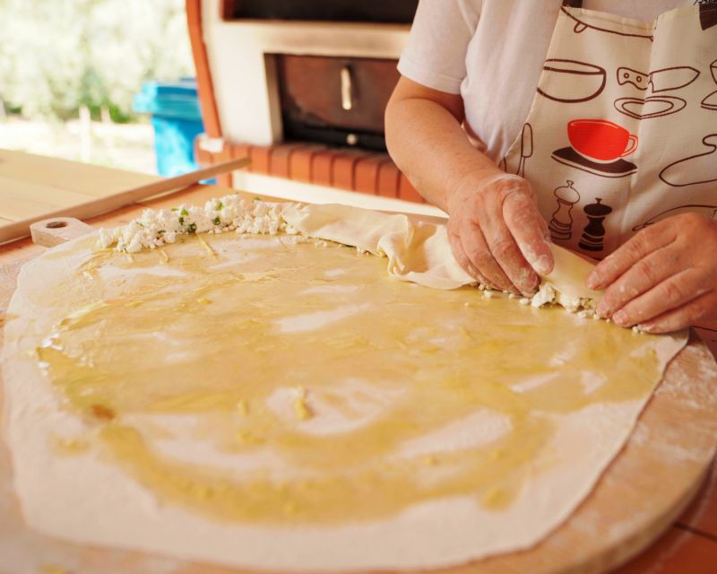 Phyllo Pie Baking Class @ Lefkada Micro Farm - Sharing the meal at the Farmer’s Table