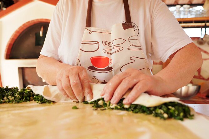 Phyllo Pies Baking Class @ Lefkada Micro Farm - Kneading phyllo dough from the beginning