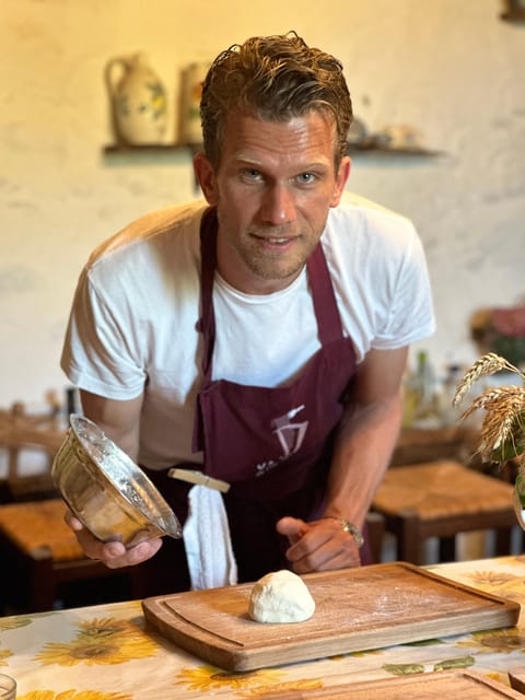 Pick Vegetables at the farm & Cook pasta - From moka coffee to aprons