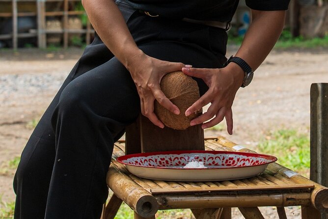 Plough to Plate: Be A Rice Farmer in Phetchaburi from Hua Hin - Turning rice flour into your own rice crackers