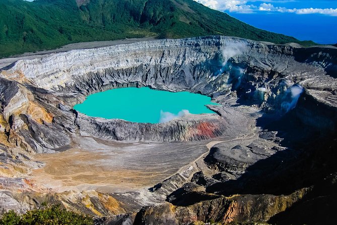 Poas Volcano + Coffee Plantations & La Paz Waterfall Gardens Trip from San Jose - Poás Volcano at 2,708 meters