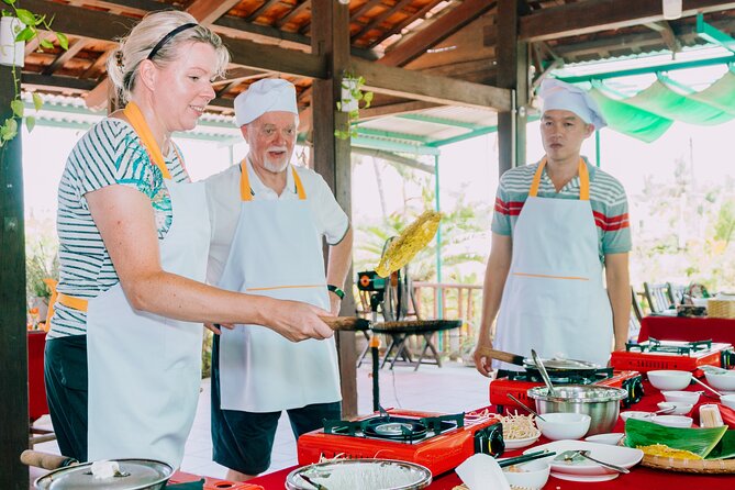 Private Biking, Farming, & Cooking Class in Hoi An - Cam Thanh Coconut Village and the round basket boat