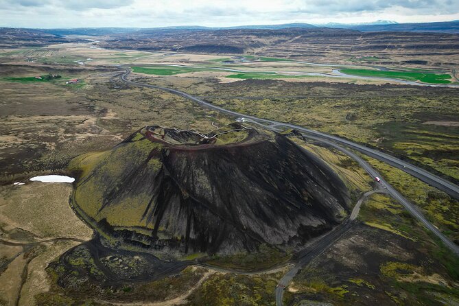 Private Farm Visit & Silver Circle Day Tour in West Iceland - Climbing Grábrók Crater without a major hike