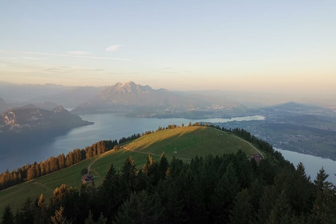 Private Guided Hike on Mt. Rigi with Farm Visit and BBQ - The 360-degree summit view