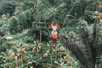 Private Tour to Sumampan Waterfall, Monkey forest, Rice terraces and Swing