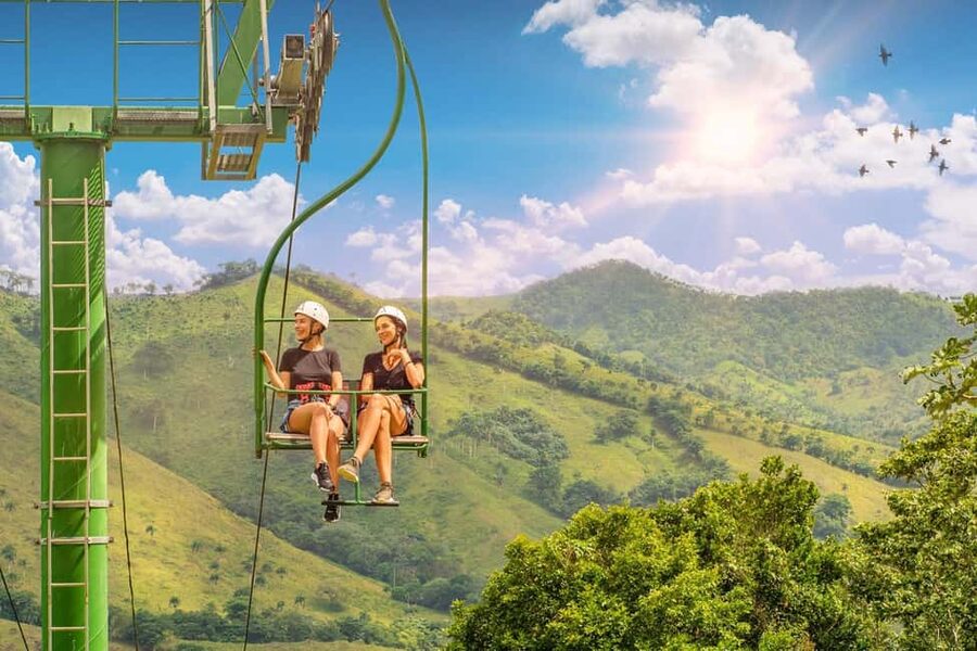 Punta Cana: Buggy and Zipline Adventure at La Hacienda - La Hacienda turns one park visit into seven activities