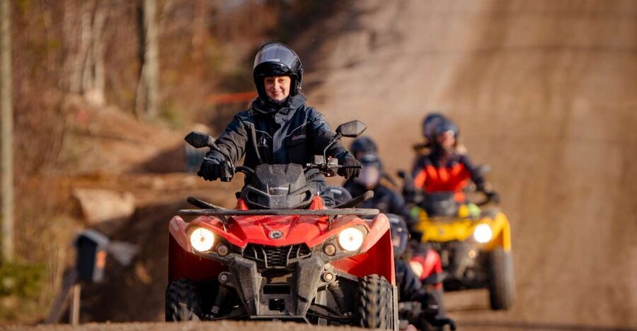 Rovaniemi: Quad Bike Safari, Reindeer & Husky Farm Visit - Three ways to see Lapland in four and a half hours