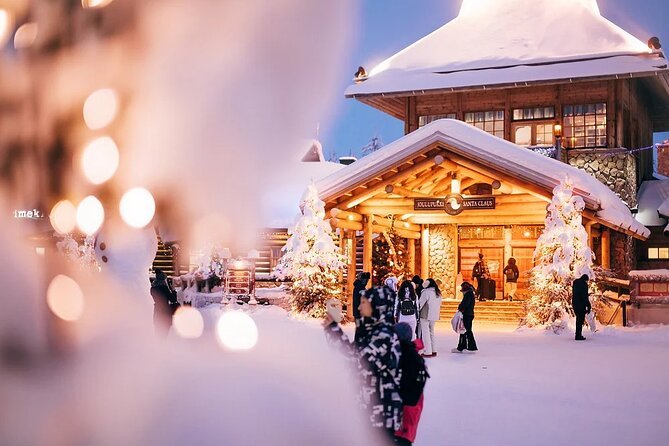 Rovaniemi Santa Claus Village Husky Reindeer Farm Arctic Museum - Lunch is practical, not a reason to book