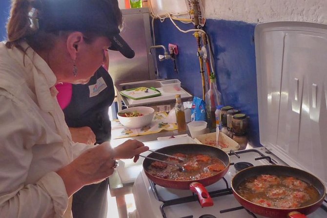 Santorini Family Farm Food & Wine Tour with Cooking Class - From garden tomatoes to tomato fritters