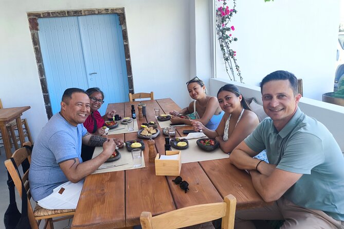 Santorinian Agriculture, Food, Wine, Beer, and Spirits - The private guide makes the format more personal
