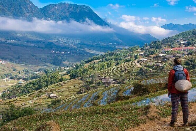 Sapa Easy Trekking For Seniors -4 Hours- The Stunning Rice Fields - Ta Van and the Giay village finish
