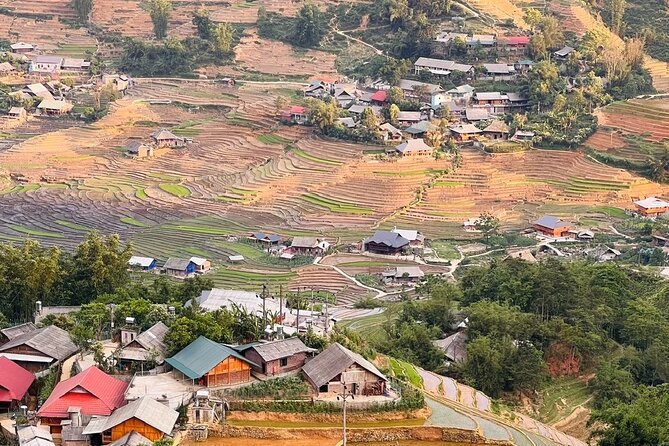 Sapa Half-Day Motorbike Tour: Villages & Rice Fields - Ta Van offers a gentler village setting