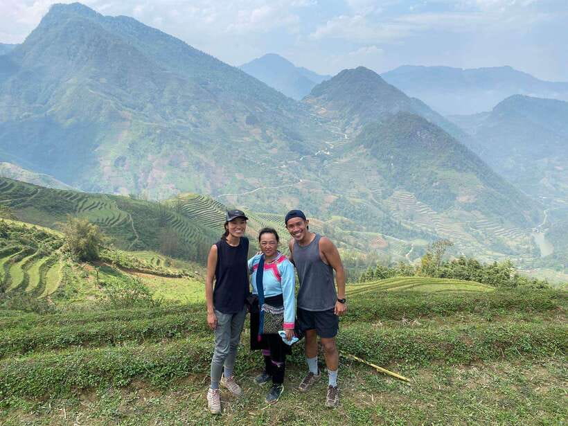Sapa: Love Silver Waterfall, LonelyTree in Heaven-Rice Field - Lunch beside the valley or river